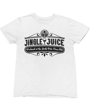 Jingle Juice Mono Christmas Unisex Unisex T-Shirt 8Ball
